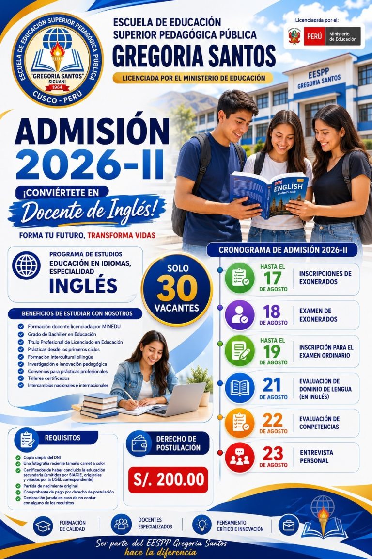 Admisión 2026-II